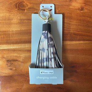 🆕 NWT Heyday Tassel Charging Cable Made For iPhone or iPad